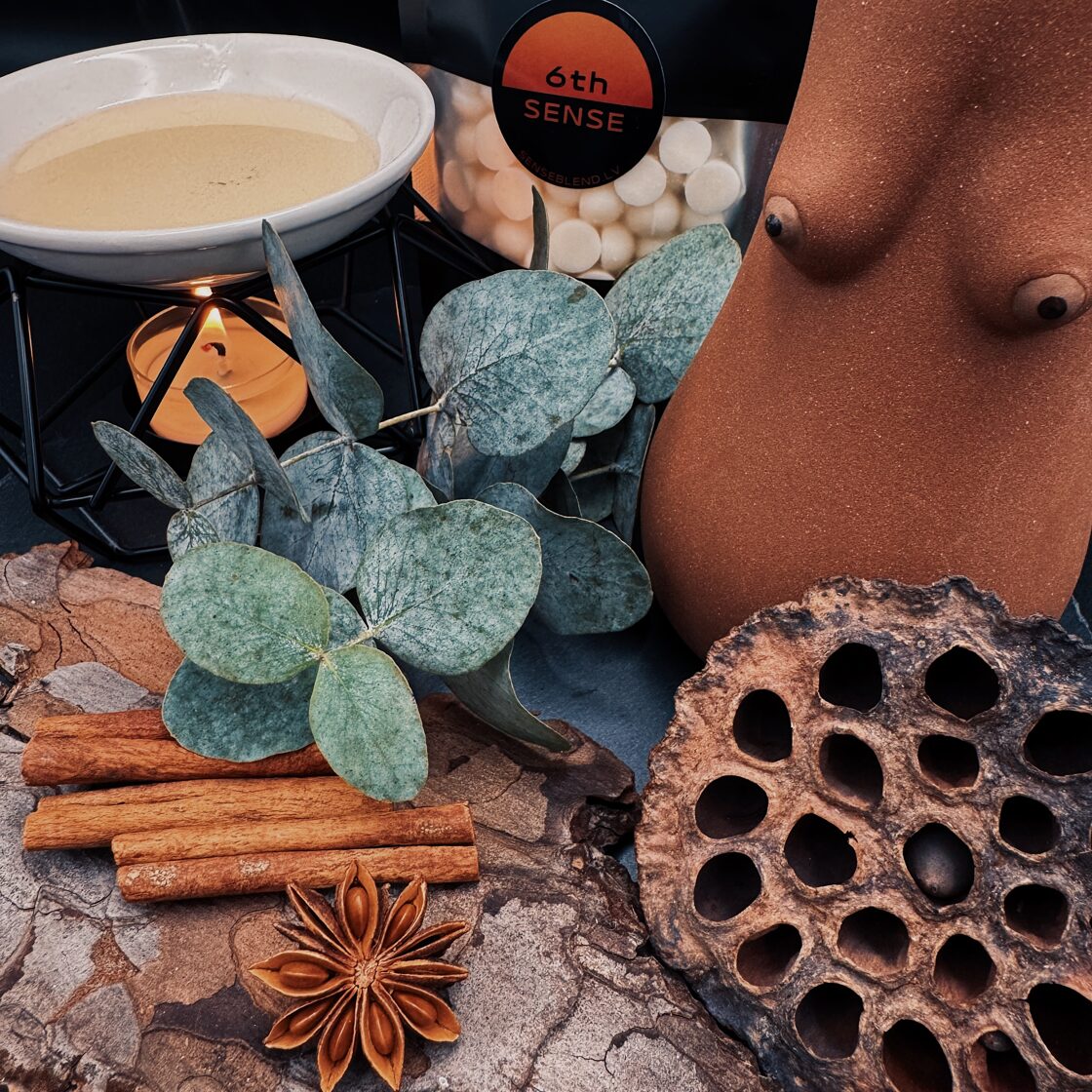 6TH SENSE аромавоск | роскошный и многослойный опыт, который воплощает тепло и чувственность | SenseBlend